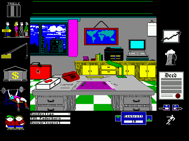 Team-Manager [Falcon030] atari screenshot